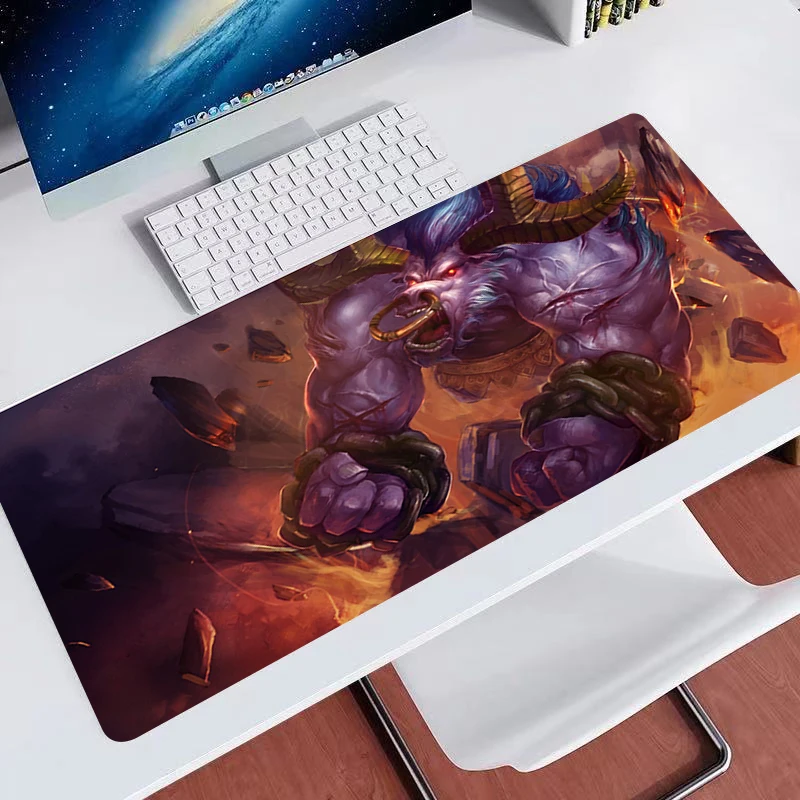 

Игровой коврик для мыши Xxl 900x400 Alistar LOL, Офисные аксессуары, игровые коврики, крутой Противоскользящий коврик для ноутбука, компьютера, офиса, ...