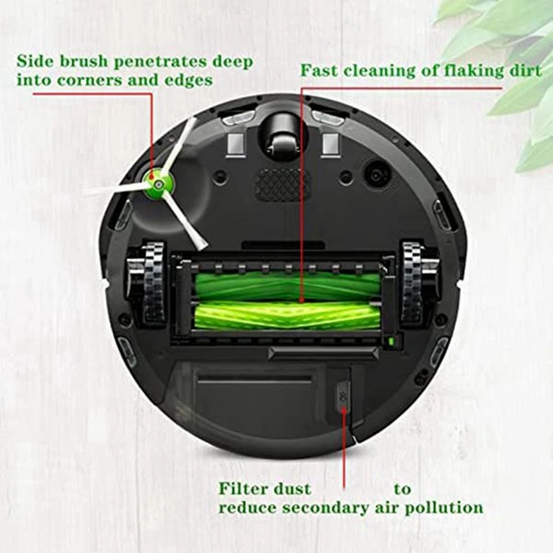 For Irobot Roomba I7 I7+ E5 E6 Main Side Brushes Roller Hepa Filters Vacuum Cleaner