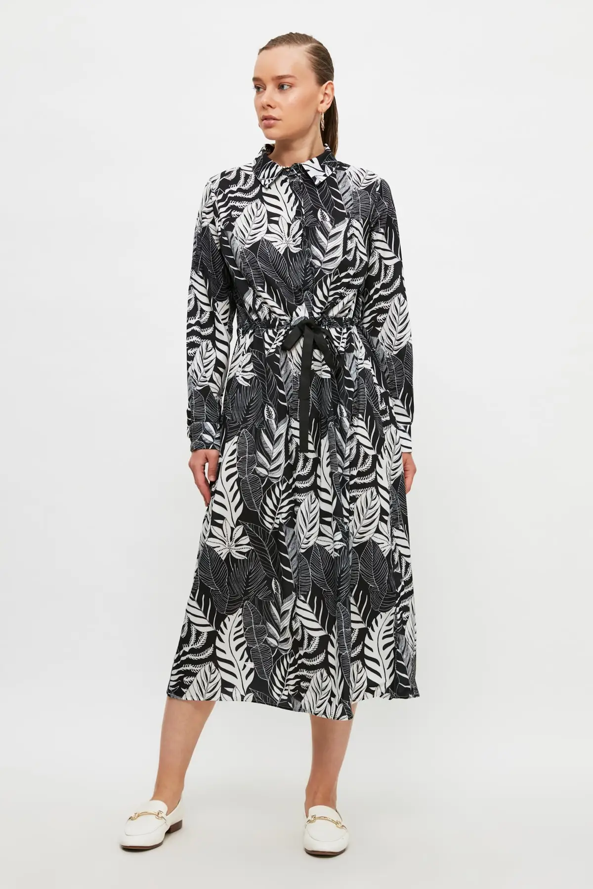 

Trendyol Flower Print Cotton Dress TCTSS21EL3897
