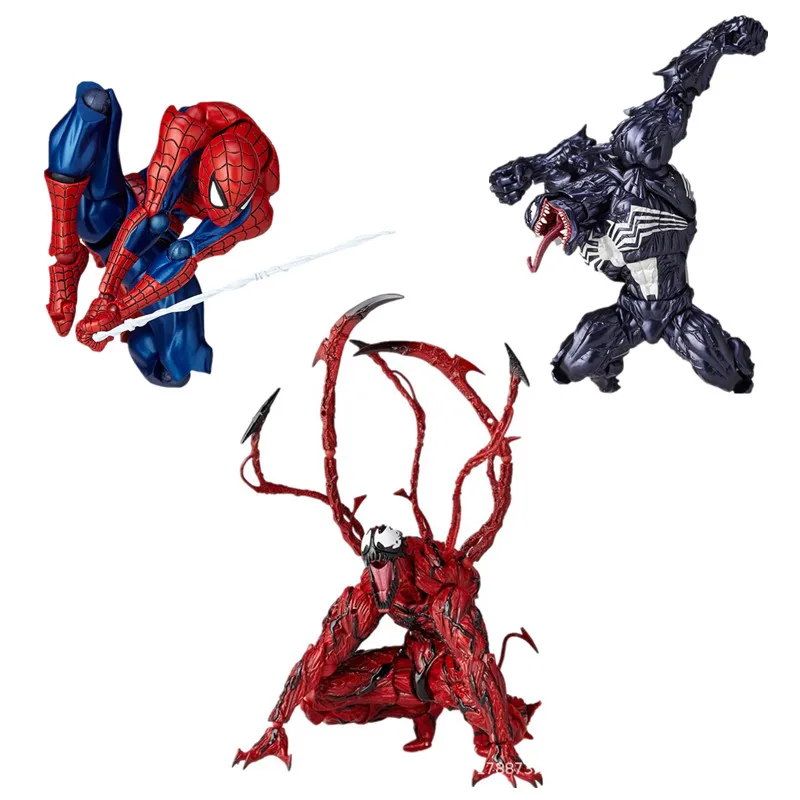 

Venom Spider-Man Justice League Hero Figure Teen Toy Model Figure Joints Can Swing Cosplay Collectibles Christmas Birthday Gift