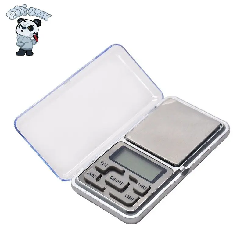 BORISTAK 200g Range Electronic Lcd Digital Jewelry Scale Precision Tobacco Pocket Scale 0.01g Accuracy for Herbal Accessories