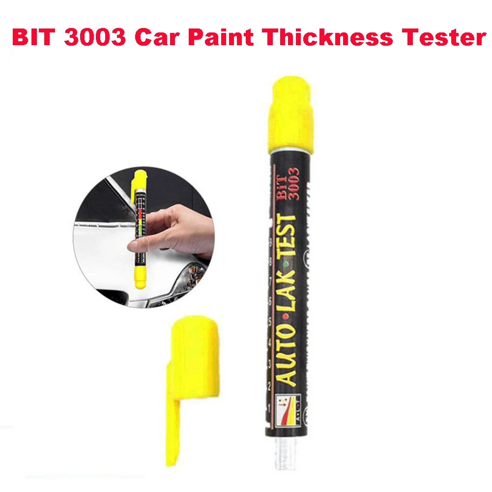 

BIT 3003 Car Paint Thickness Tester Meter Gauge Crash Check Testing With Magnetic Tip Scale Indicate Repair Tool Auto Lak Test