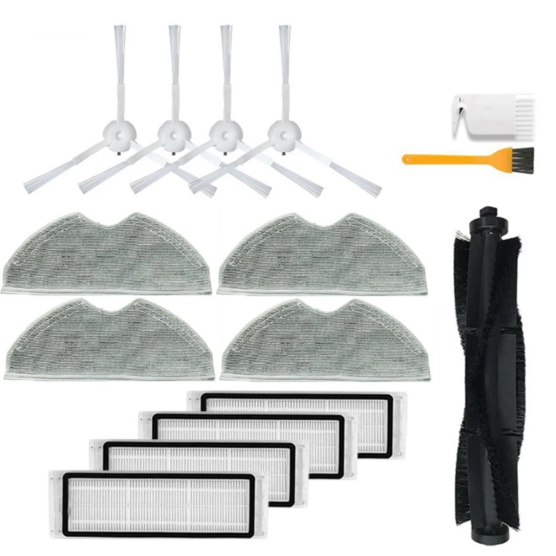 

Replacement Kit Replacement Parts Accessories For 360 S7 S5 Sweeper Roll Brush Side Brush Filter Mop Kit