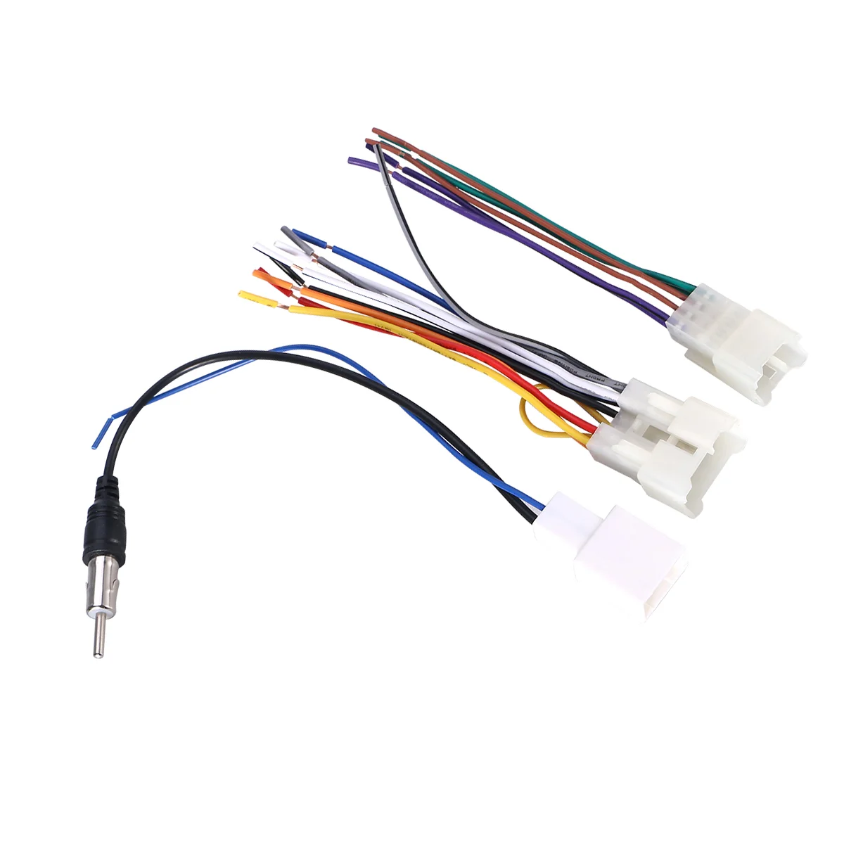 

3pcs Wiring Harness for Car Stereo Connector Premium Car Accessory