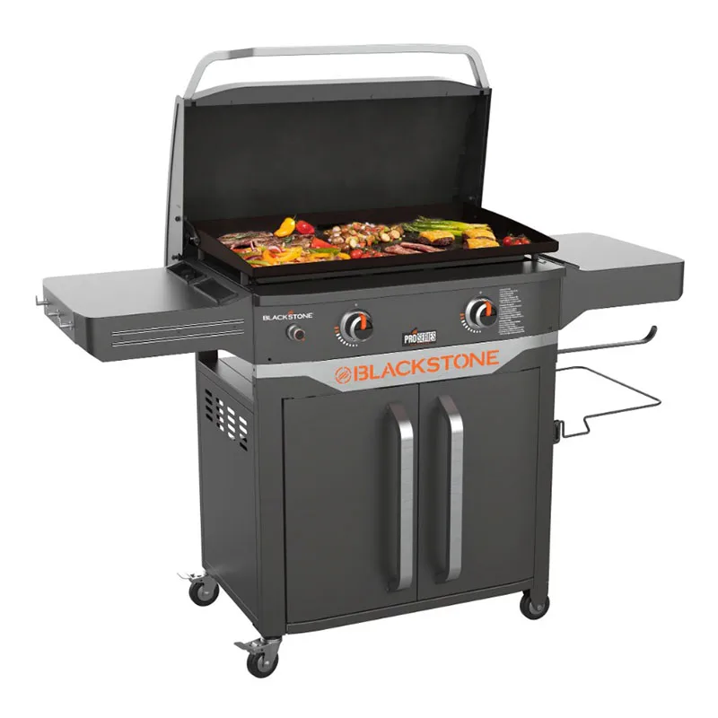 

Blackstone ProSeries 2 Burner 28" Outdoor Cabinet Griddle with Hood