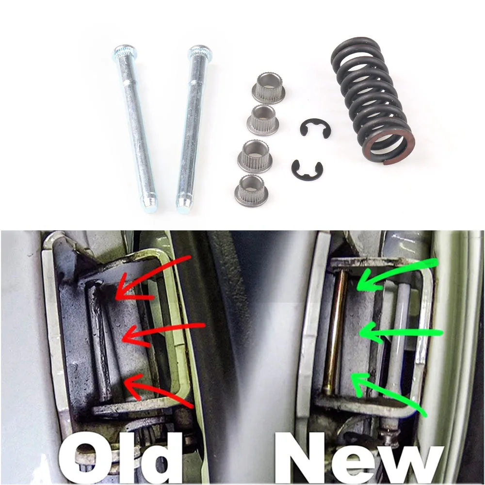 

Front or Rear Door Hinge Pin with Spring and Bushing Kit Fits 94-04 S10 S15