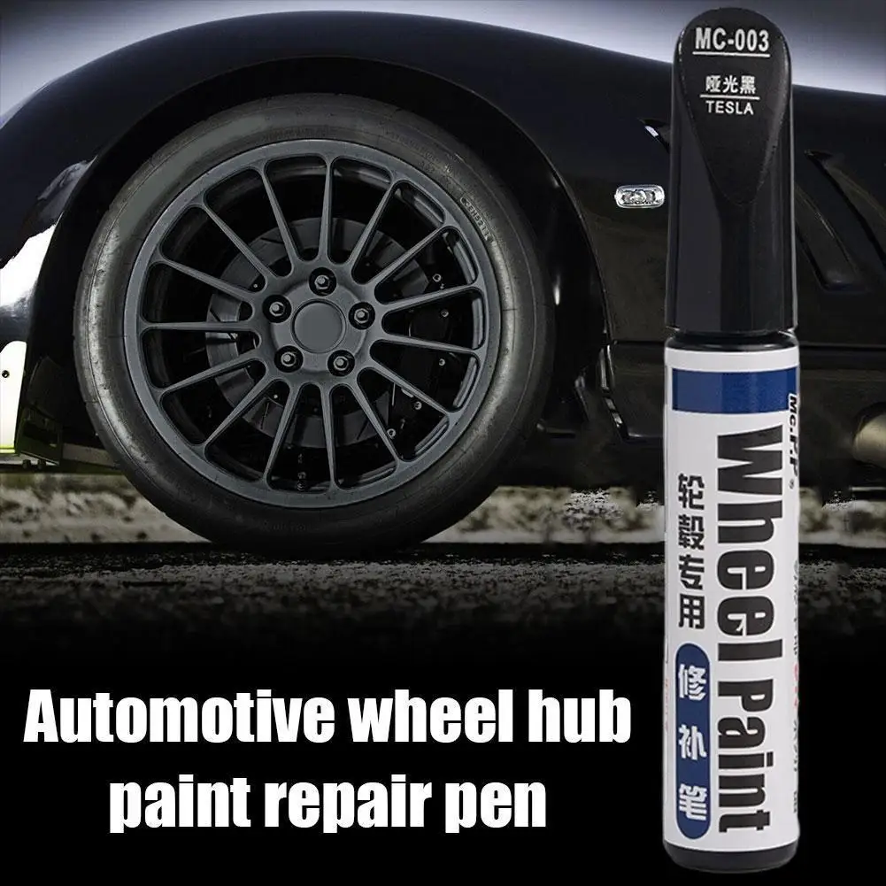 

Легкая цветная ручка для ремонта царапин автомобильных колес алюминиевое Восстановленное колесо из сплава колесо оптом от краски ручка Серебряная боль Y4E0