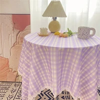 retro style flower lace tablecloth banquet party cotton table cloth round dinning tablecloths for picnic cover nappe ronde k001