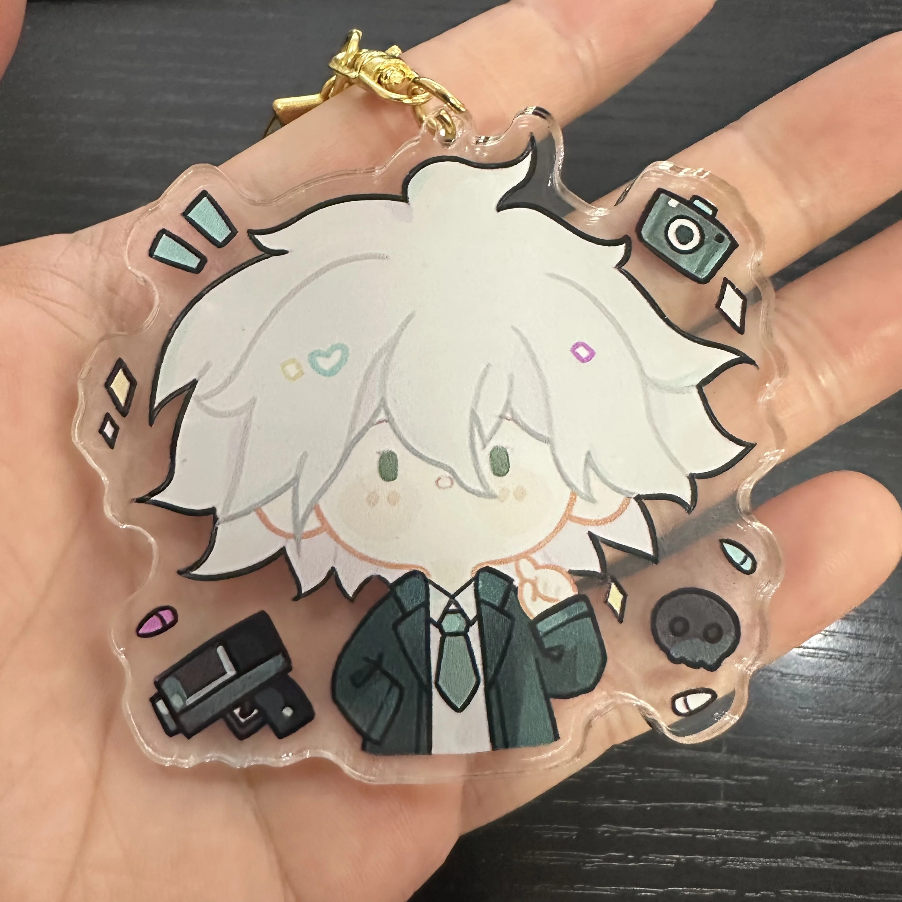 Акриловые брелки Danganronpa Kokichi Oma Nagito Komaeda Nanami ChiaKi