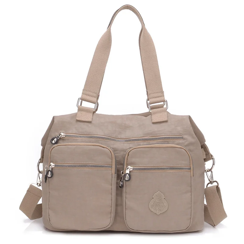 

New Arrival Sale Women Shoulder Bag Ladies Handbags Female Travel Messenger Bag Waterproof Nylon Bags Large Pocket Bolsas