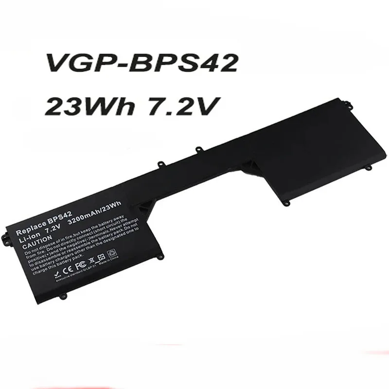 VGP-BPS42 23Wh 3200mAh 7 2 V Аккумулятор для ноутбука Sony Vaio Fit 11A SVF11N14SCP SVF11N15SCP SVF11N18CW Series