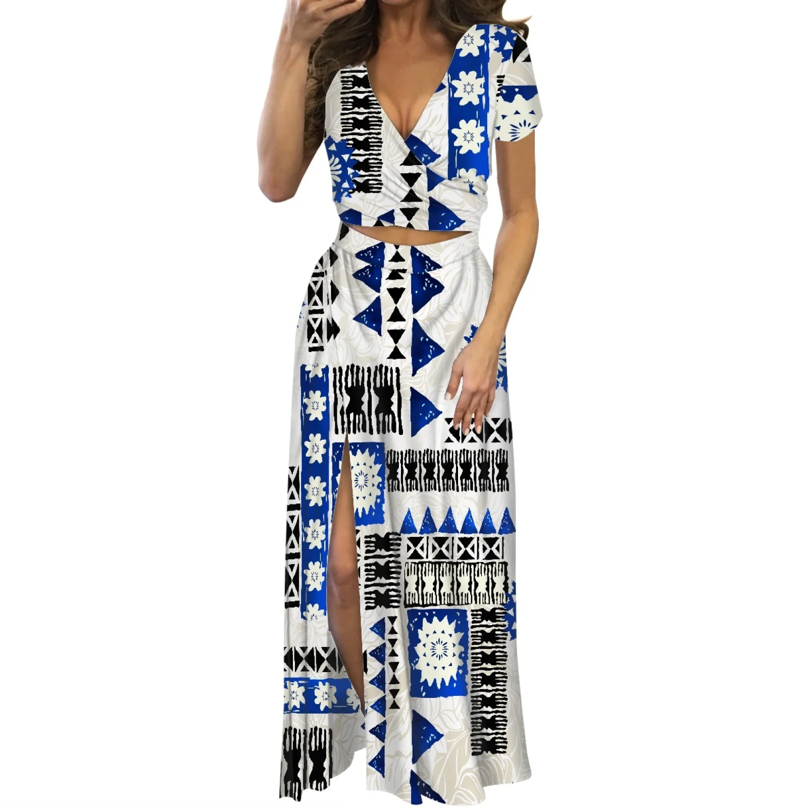 Женское платье макси Binienty красное