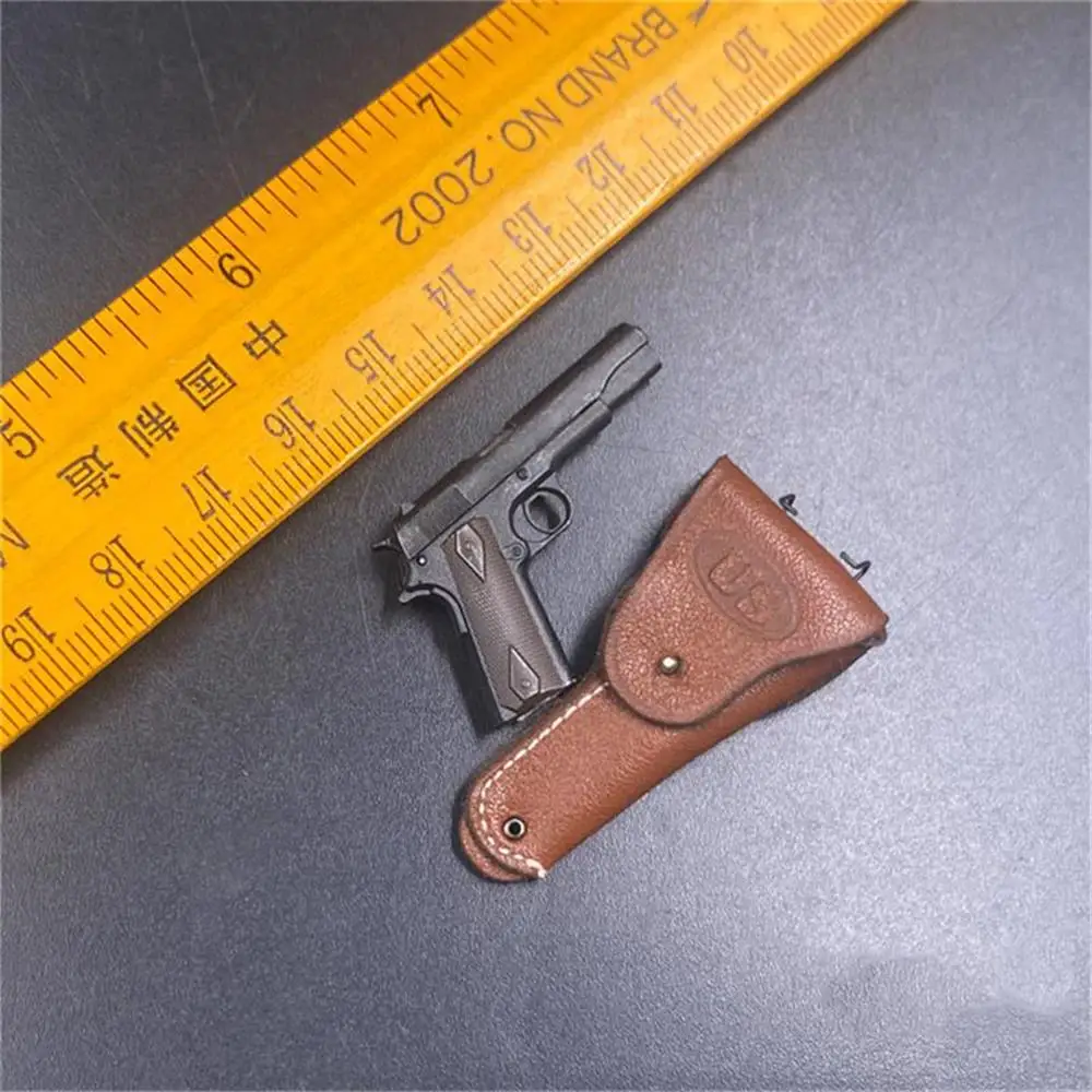 

Hot Sale 1/6 DID A80144 WWII Series US Ranger Sniper Soldier Secondary Weapon M1911 Pistol Weapon Holster Model For Fans Collect