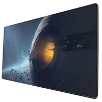 sci fi solar system pc carpet mousepad space planet 900x400 gaming waterproof computer mouse pad