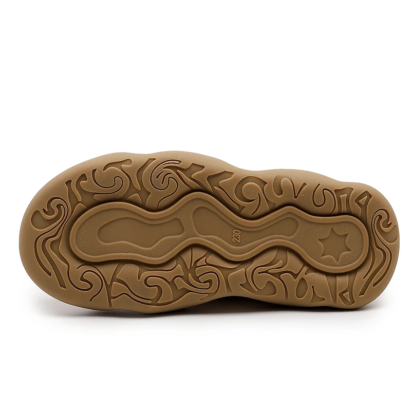 Genuine Leather Casual Sneakers for Women Platform Luxury Dad Shoes