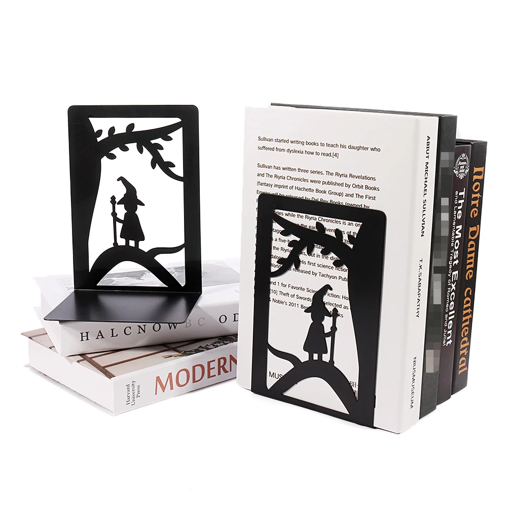 1 пара металлические подставки для книг