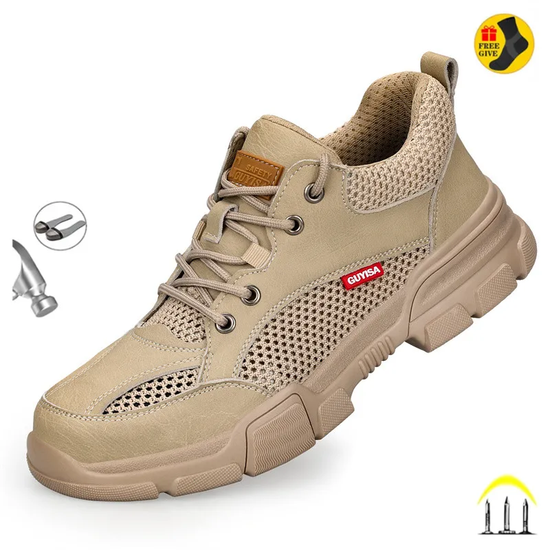 Lightweight Male Indestructible Construction Welding Shoes W