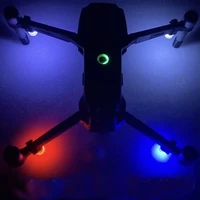 drone glitter night flight led high lights for mavic2pro uav darkness cruising anti loss blue red twinkle warning flash light