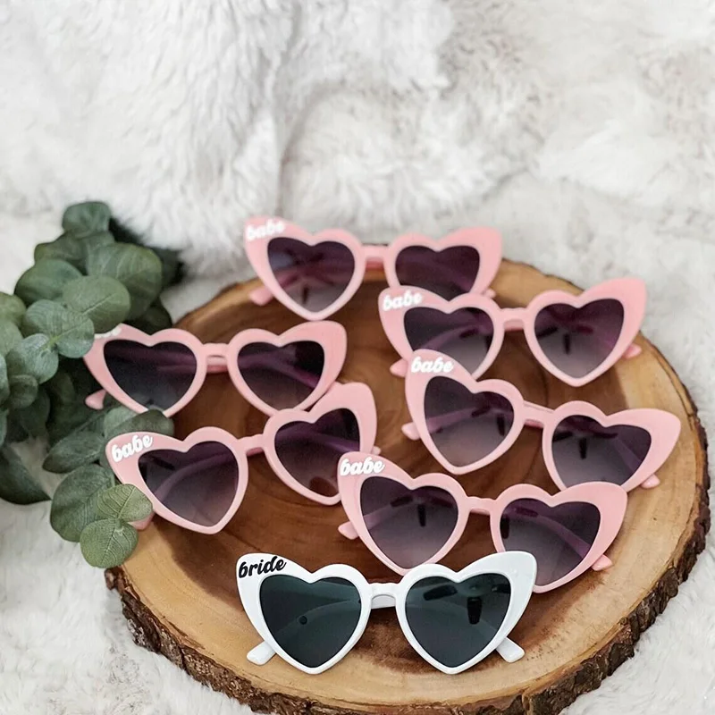 

Bride babe Sunglasses beach pool summer Wedding Bachelorette hen Party Bridal Shower Travel decoration bridesmaid proposal gift