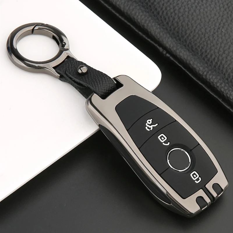 

Чехол для ключа Mercedes A B C E S Class W205 W177 W213 W222 W167 GLC CLS GLE CLA C253 C257 X167 AMG, аксессуары для автомобильных ключей