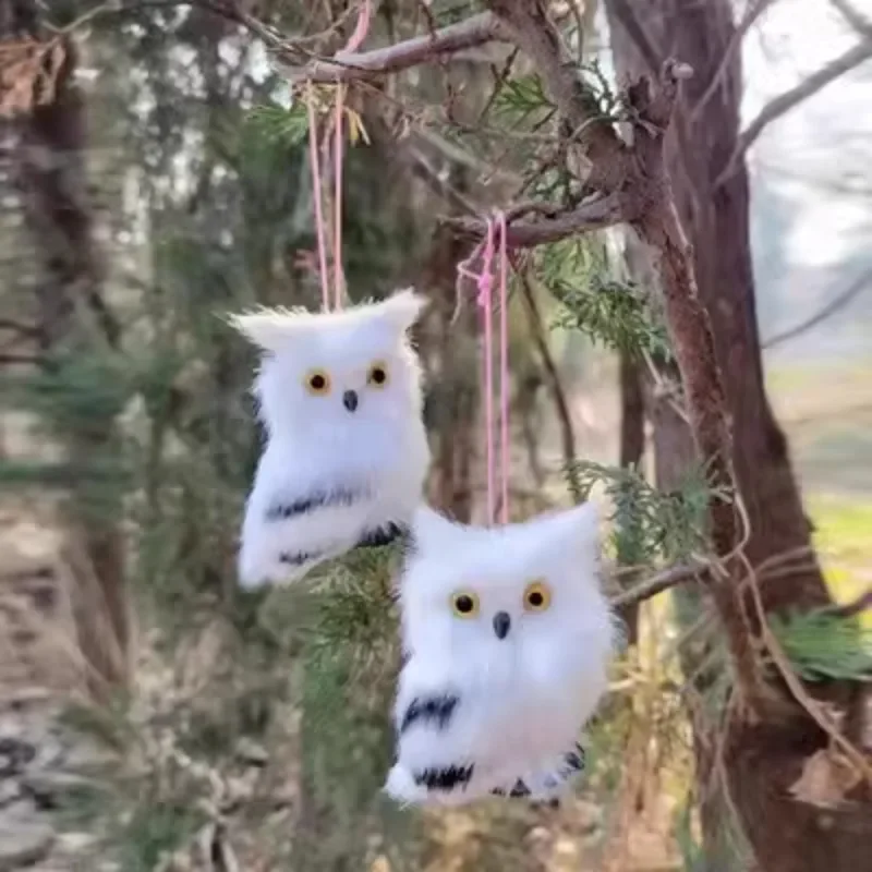 7 см Harried Potters Snowy Owl модель с надписью Hedwig плюшевая игрушка кукла игрушки для детей