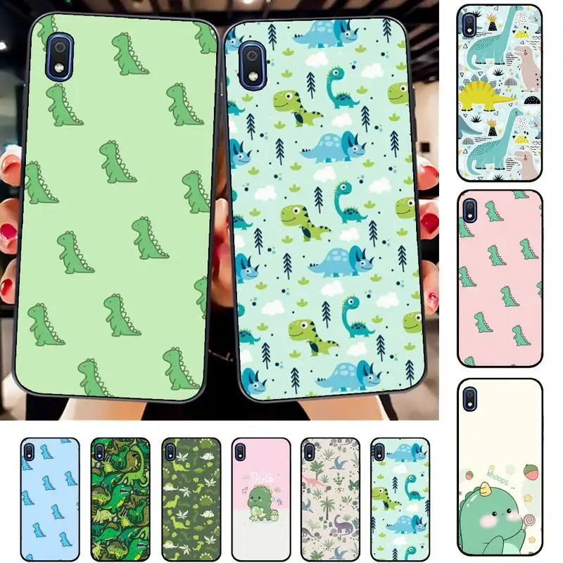 

Cute Animal Dinosaur Phone Case for Samsung A51 01 50 71 21S 70 10 31 40 30 20E 11 A7 2018