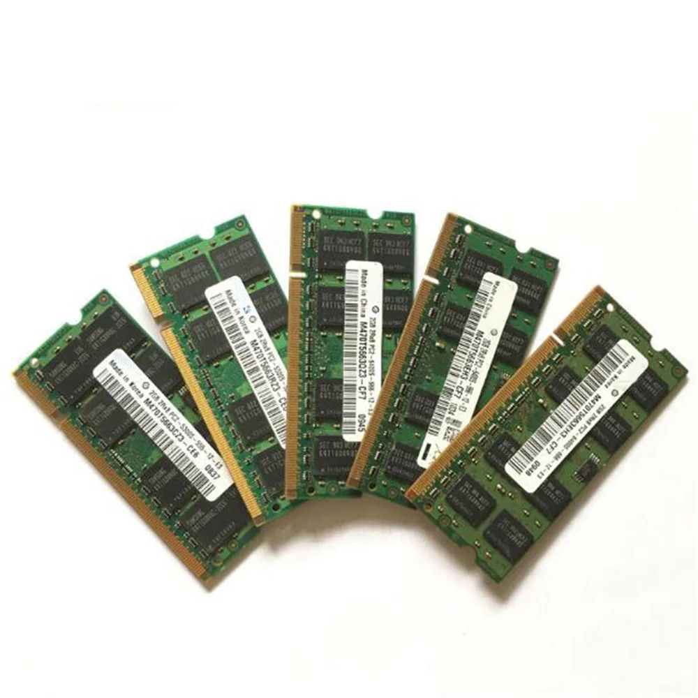 Карта памяти Samsung 2 Гб PC2 6400S 2G 1G DDR2 800 667 ноутбук второго поколения