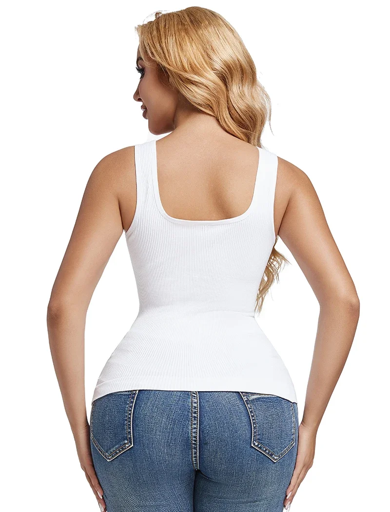 MISSMOLY Женская Удобная компрессионная майка для контроля живота