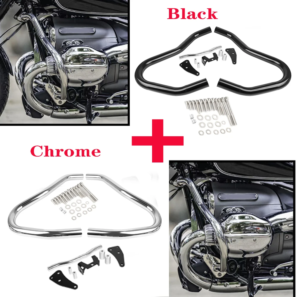

For BMW R18 Classic R 18 2020-2023 Highway Engine Guard Motorcycle Crash Bars Bar Bumper Protector Stunt Cage Fairing Protection