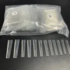 Кончики для ногтей C-Curve, ABS кончики, супер длинный гроб, французский кончик для дизайна ногтей, 3XL квадратный кончик для ногтей, ABS кончик, длинный гроб, французский кончик для ногтей