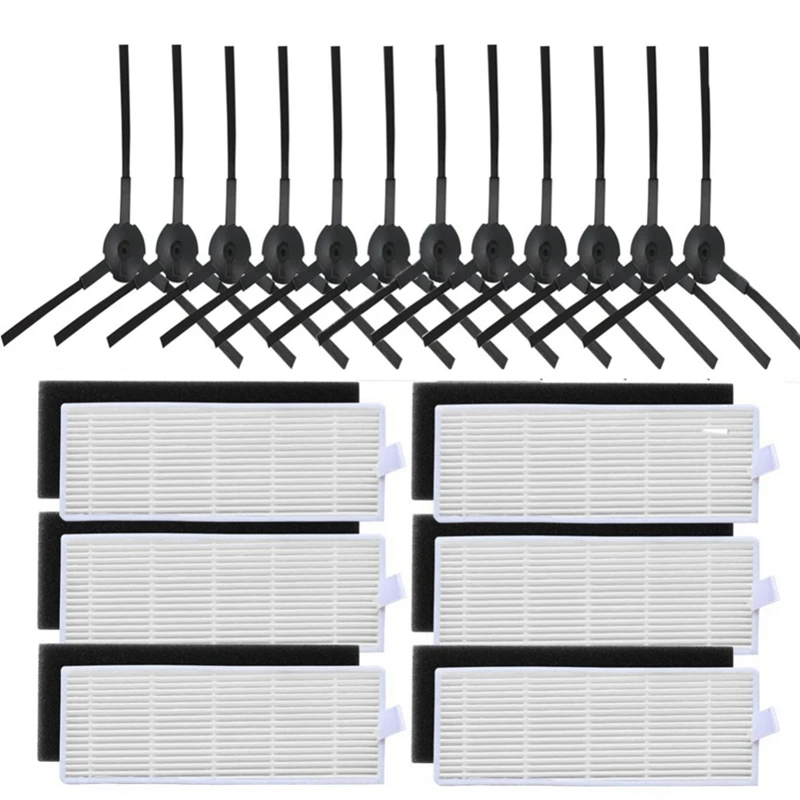 

HEPA Filter Side Brush Replacement Accessories For Chuwi Ilife A8 A6 X620 X623 Robotic Vacuum Cleaner