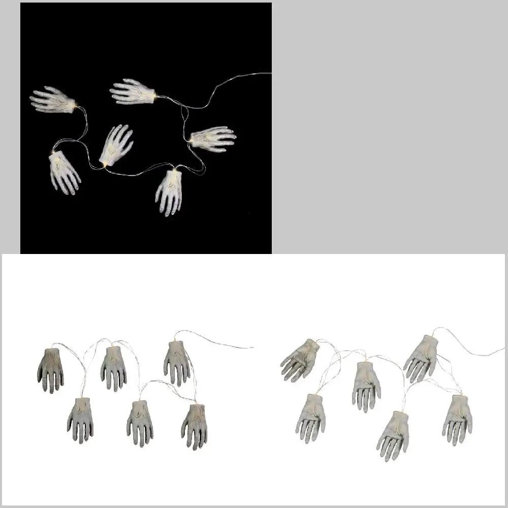 

Pretty Incredible 6 Piece CalMil Super Bright Halloween Skeleton Hands LED Light Set for Spooks of All Ages!
