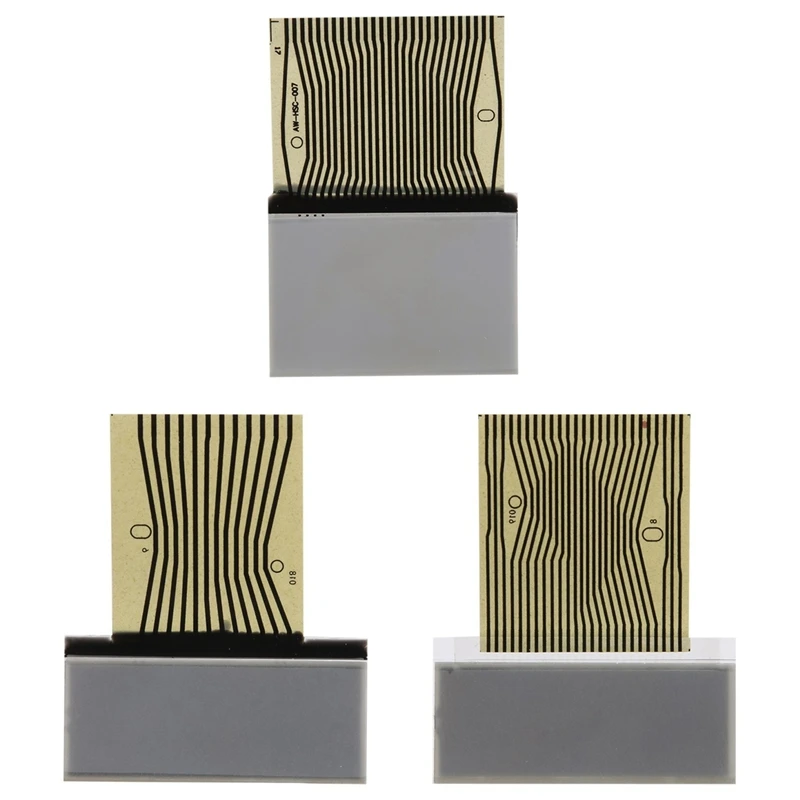 3 шт. автомобильный ЖК-экран Air-Con информационный дисплей для Mercedes Benz E-Class W210 CLK-Class