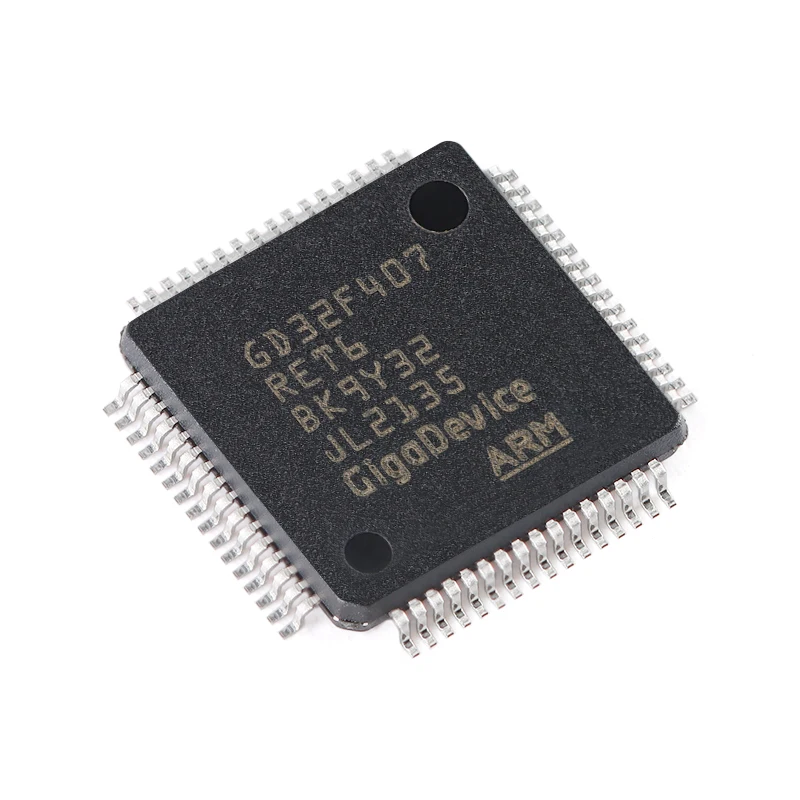 

Original GD32F407RET6 LQFP-64 168MHz ARM Cortex-M 4 192KB EEPROM 32-bit microcontroller-MCU chip FLASH 512KB