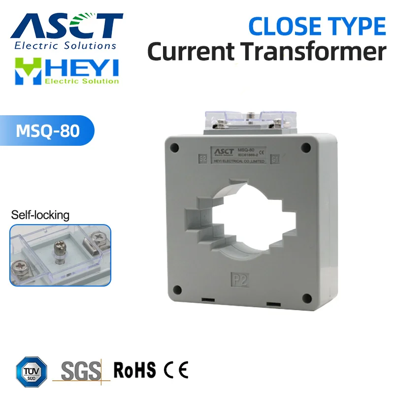 

750A 800A 1000A 1200A 1500A 1600A 2000A high accuracy ASCT current transformer MSQ-80 Class 0.5 sealed current transformers