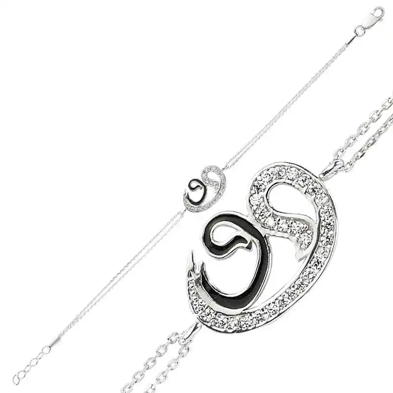 

Tevuli 925 пробы серебро два вавле женский браслет