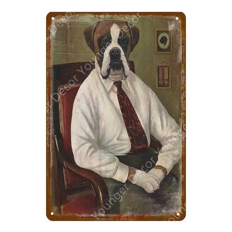 Животное Лошадь Собака Папуга Флорида Наклейка на стену Металлические знаки