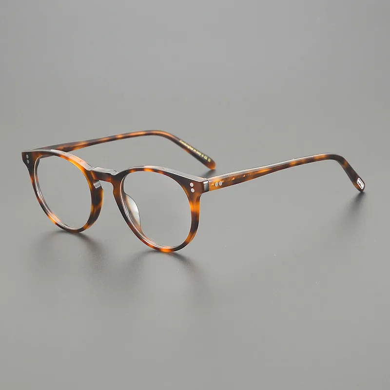 Acetate ov5183 Ретро оправа для очков мужские и женские оптические очки черепахового