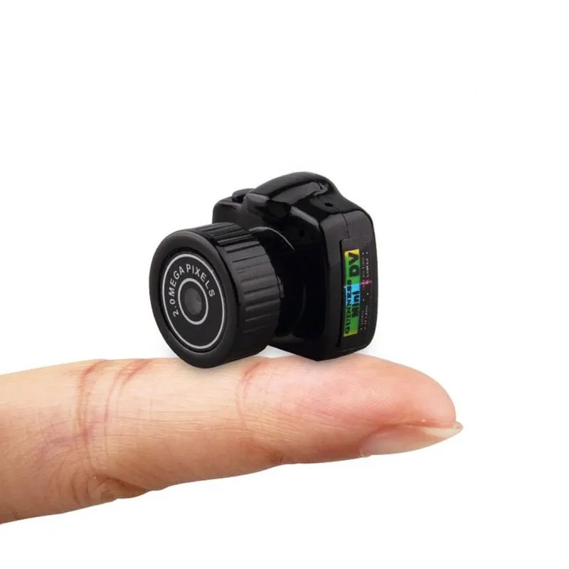 

Mini Video Camera HD Audio Recorder Webcam Y2000 Camcorder Small DV DVR Security Secret Nanny Car Sport Micro Cam with Mic