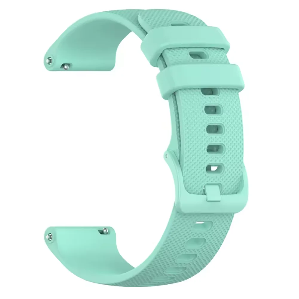 Фото 20mm 22mm Silicone Strap for Garmin Forerunner 165 55 265 965 255/Active 5/Vivoactive 5/Vivomove Trend Bracelet Wristband Correa №5