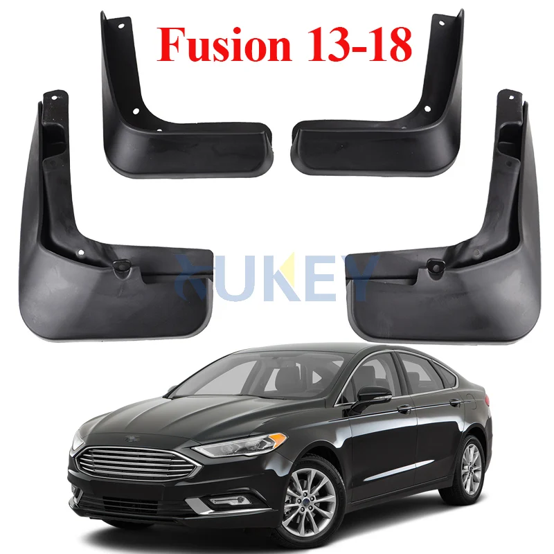 

4 шт. брызговики для Ford Fusion Mondeo 2013 2014 2015 2016 2017 2018 литые брызговики брызговики переднее и заднее крыло