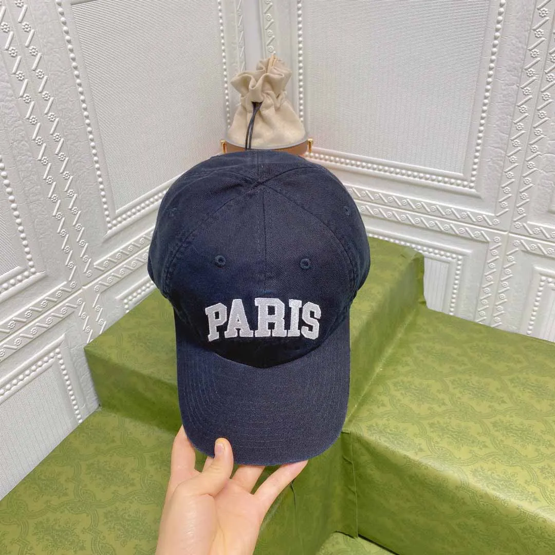 

2022 Best Version 1:1 Luxury Paris Logo Embroidery Women Men Casual Caps Hats Men Streetwear Baseball Caps