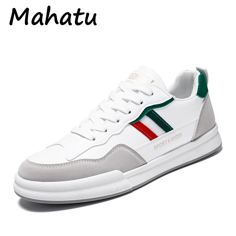 

Men Leather Casual shoes Leisure Sneakers tenis masculino New outdoor Shoes Creative Luxury Embroidered Lace-up Graffiti Shoes