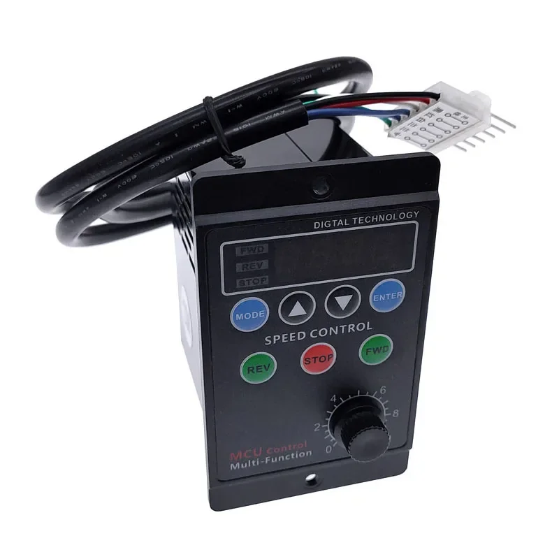 

UX-52 MCU управление многофункциональный цифровой дисплей скорость двигателя 400 Вт AC220V 50/60 Гц контроллер точечного регулятора вперед и назад