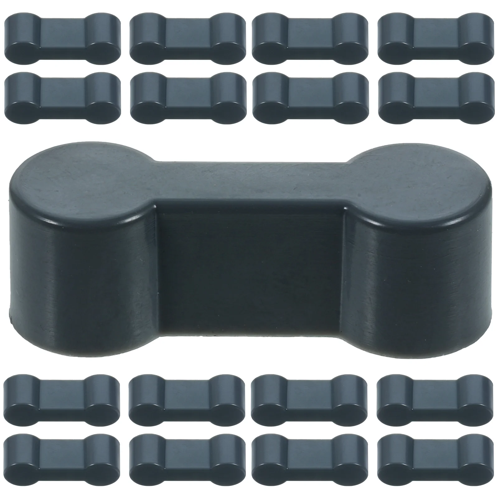 

20 Pcs Pretend Train Track Buckle Railway The Plastic Playing Model Games Child