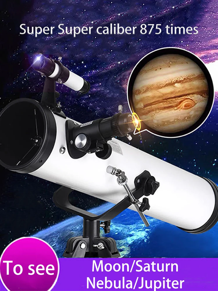 

Professional Zoom Astronomical Telescope Outdoor HD Night Vision Refractive Deep Space Moon Watching High Definition Monocular