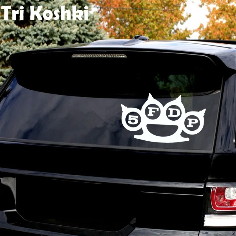 

Три кошки H1487 Five Finger Death Punch кулак Автомобильная Наклейка Виниловые наклейки на автомобиль мотоцикл грузовик бампер ноутбук