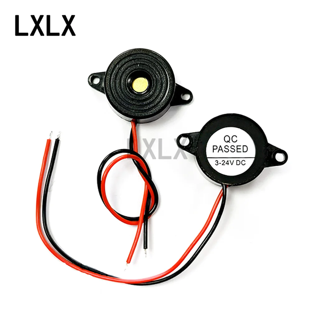

5PCS High Decibel SFM-20B Type DC3-24V Continuous Sound Beeper Buzzer 2312 Active Piezoelectric Buzzer