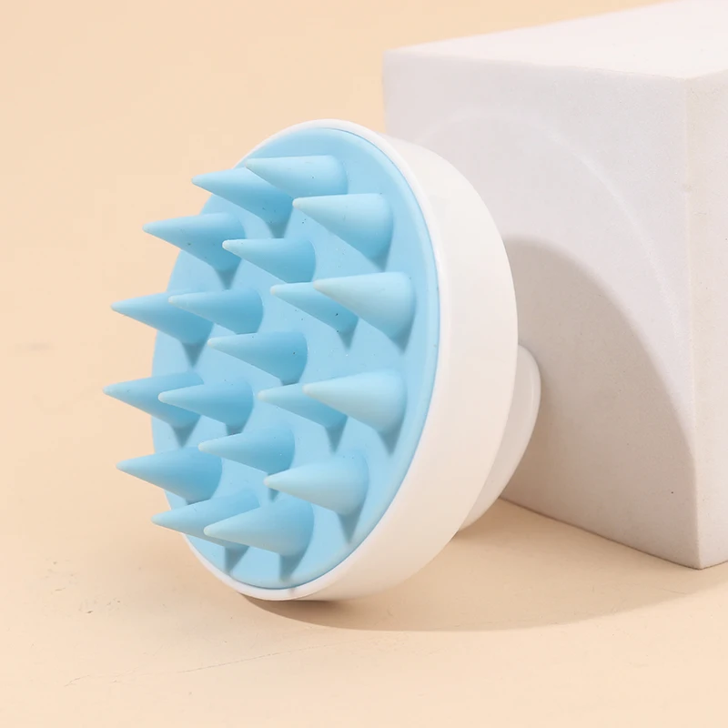 1 шт. силиконовая щетка для мытья и сушки головы