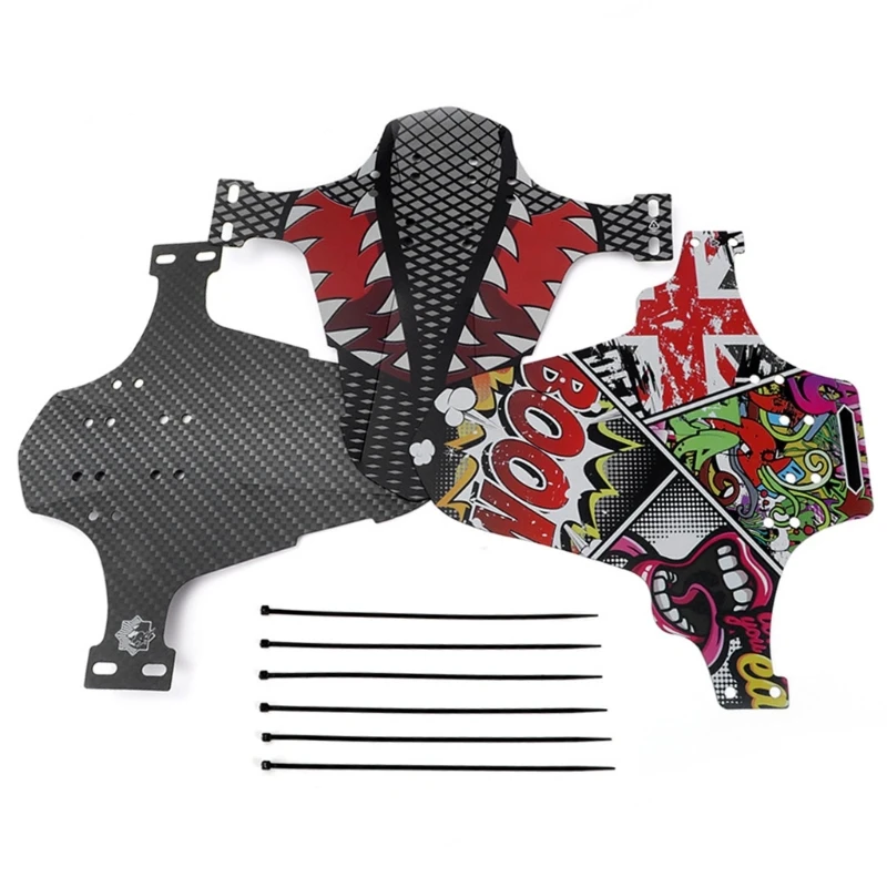 Набор из 2 шт. крылья для горного велосипеда передние и задние комплект